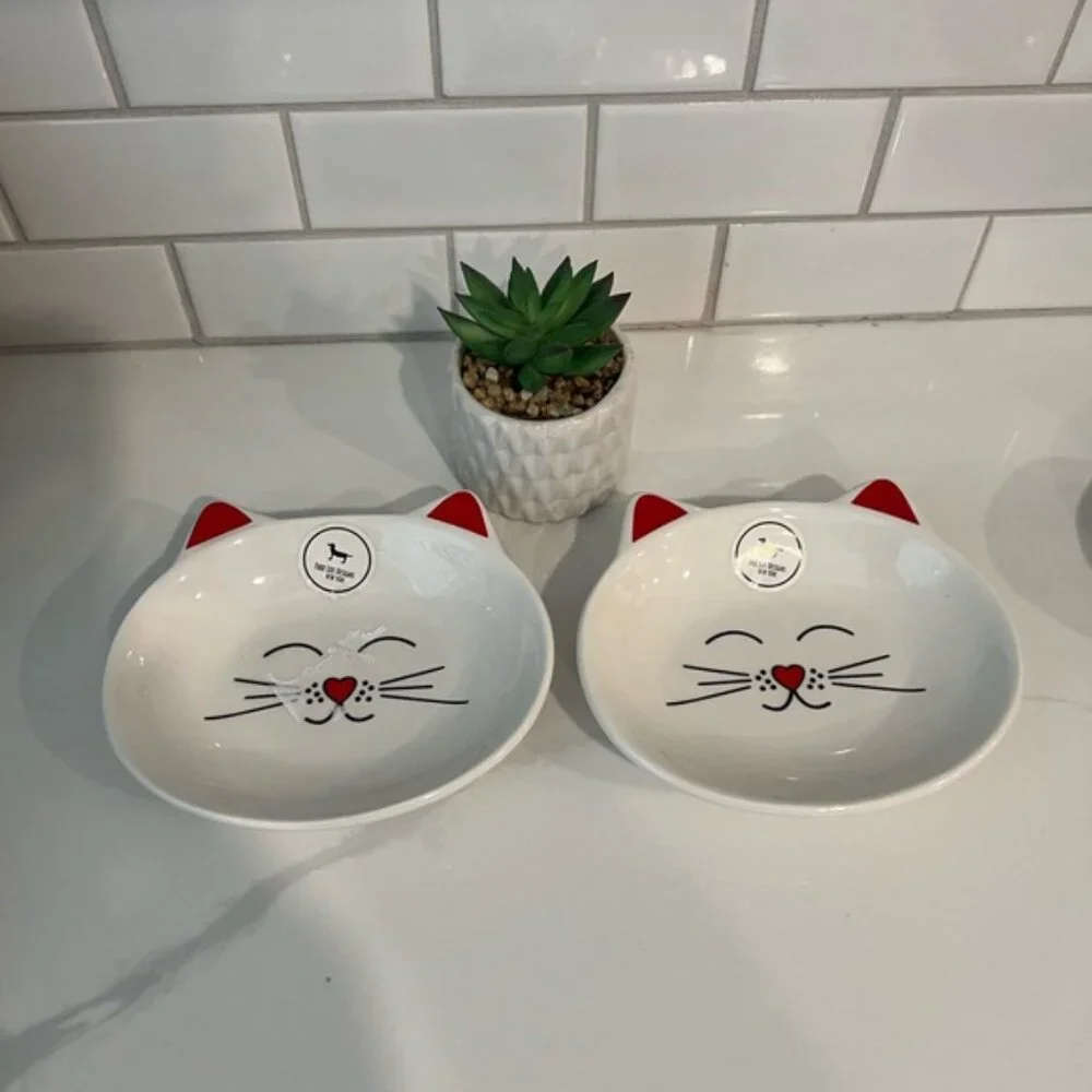 🐾Cute Set OF CATDISH❤️